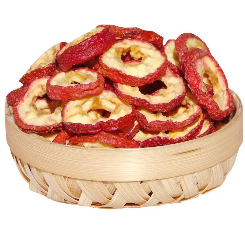 New Arrivals: Selected Seedless Dried Hawthorn Slices, Large Hawthorn Rings Without Cores, Non-Special Grade Center Rings for Tea, Wholesale Price Dried Fruit
