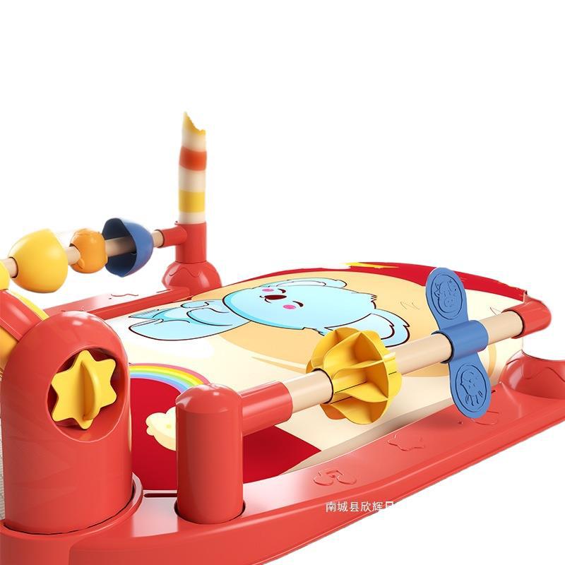 Pedal Piano Newborn Baby Fitness Stand Baby Early Education Toys for Boys and Girls 0-1 Years Old 3-6 Months