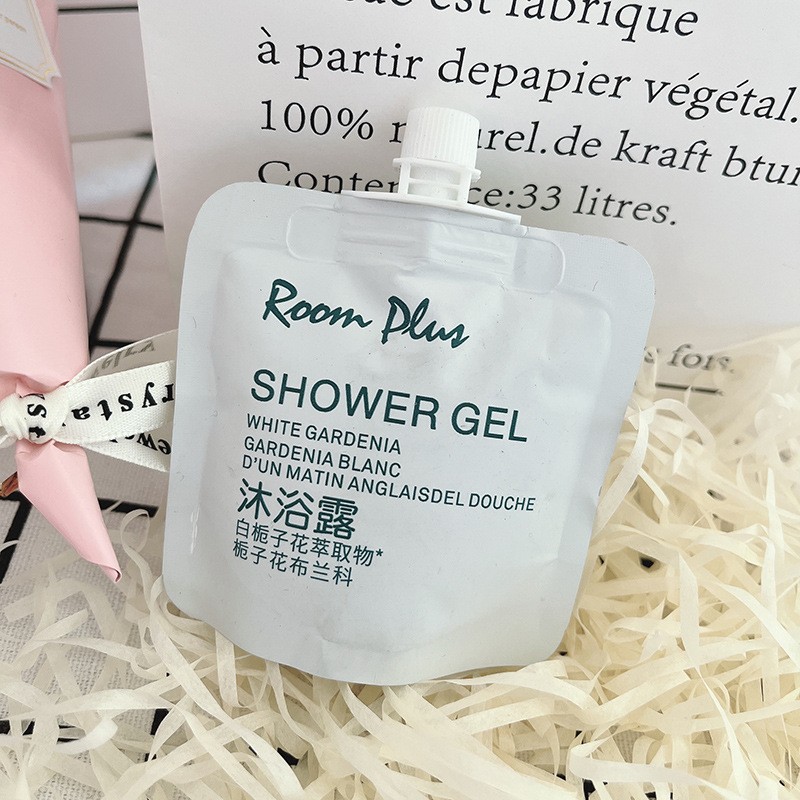 Five-Star Hotel Classy B&B Same Style Travel Size Gardenia Shampoo Conditioner Shower Gel