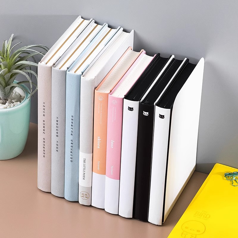Book Stand Divider Book Clip Book Baffle Desktop Storage Fixed Book Creative Student Book Shelf