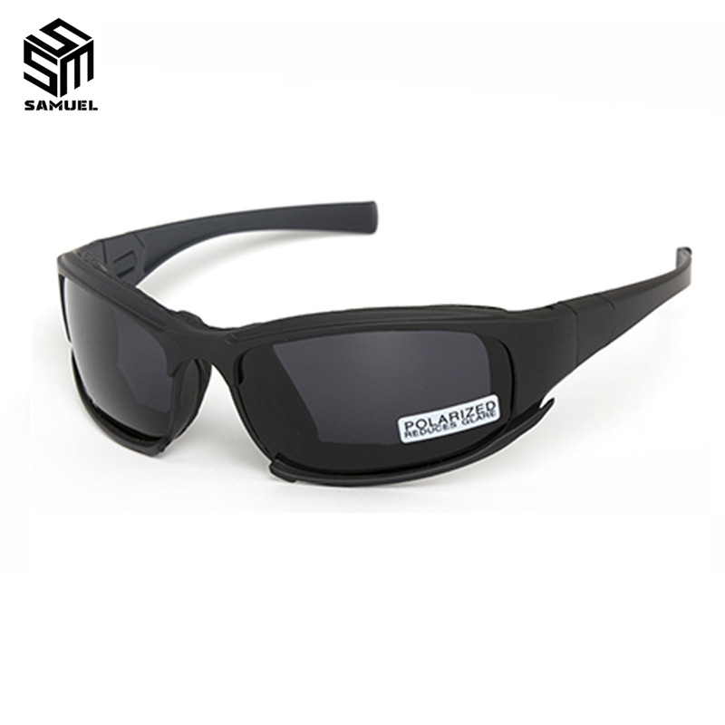 Military fan glasses X7 polarized riding glasses set shooting goggles outdoor sports windproof tactical protective goggles