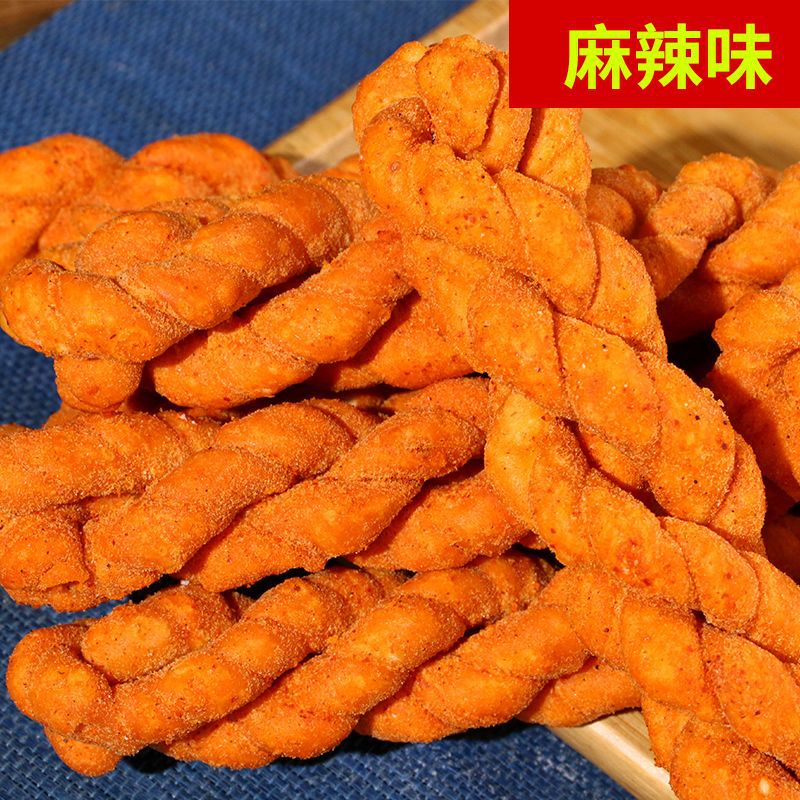 Large Crispy Hemp Flower Snacks Wholesale, Fried Crispy Salty Sweet Flavor, Shaanxi Specialty Snacks, Handmade Hemp Flower Factory Wholesale