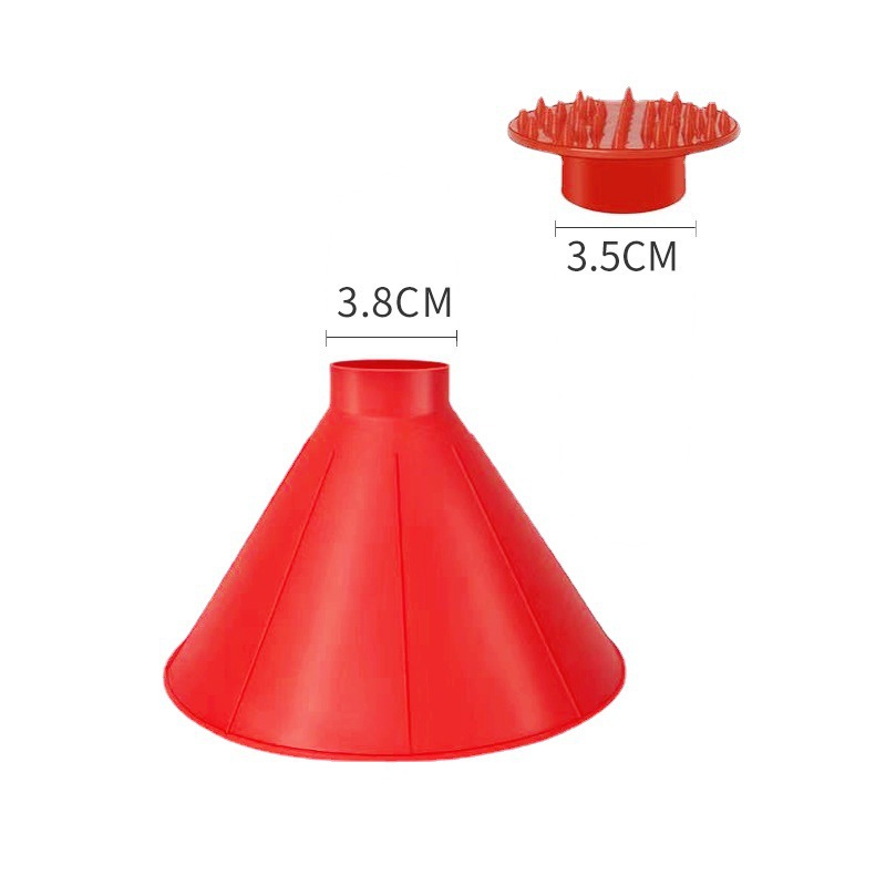 Multifunctional car snow removal shovel car snow remover glass defrosting snow scraping ice removal snow removal oil hopper artifact