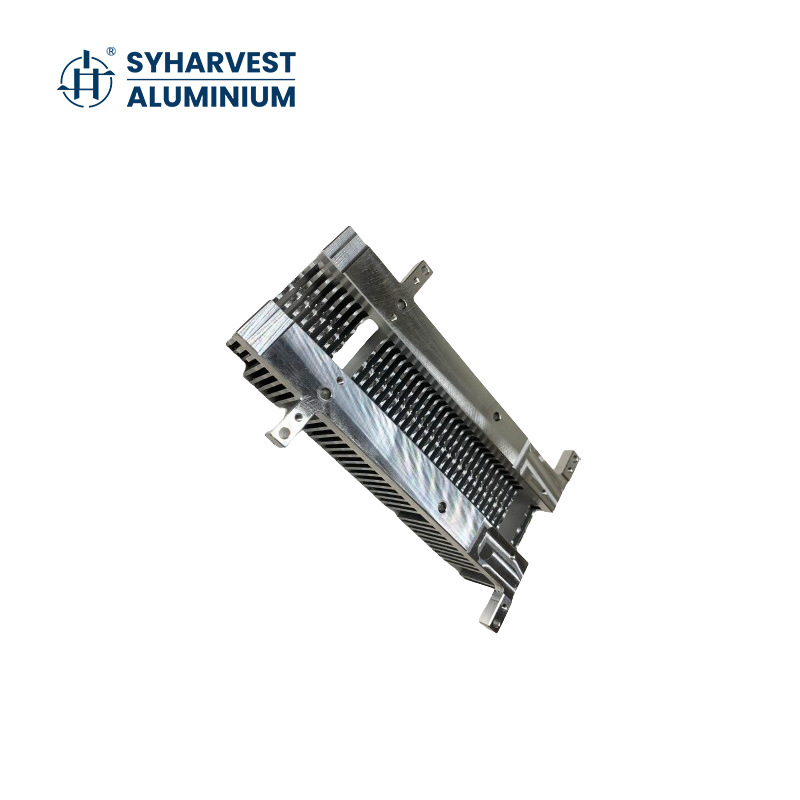 Customized Aluminum Alloy Electronic Heat Sink Industrial Aluminum Profile Machinery Equipment Radiator Cnc Processing Factory Direct Sales