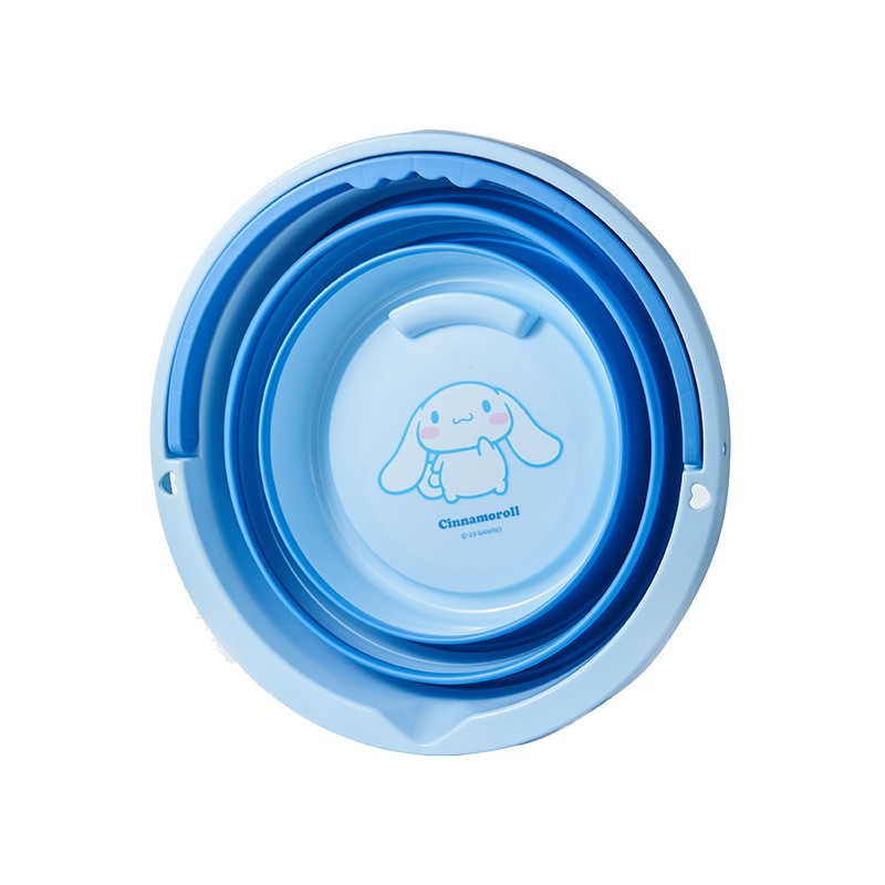 Processing and Customization of Large-Capacity Folding Outdoor Camping Portable Fishing Bucket Car Wash Bucket Pet Outing Water and Food Bucket