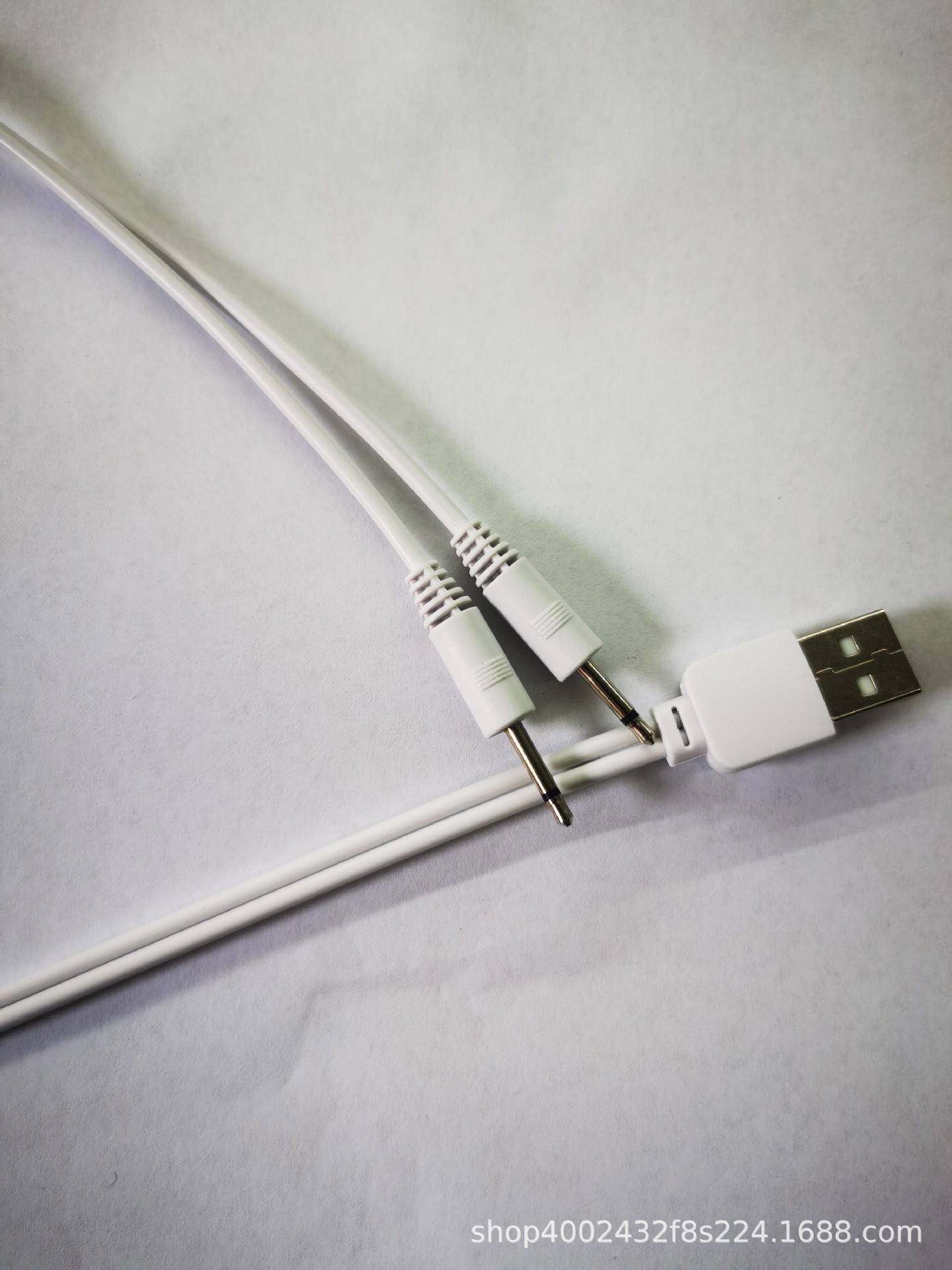 USB to DC2.5 power cord mono audio toy dual and charging cable 2.5 audio output beauty instrument charging