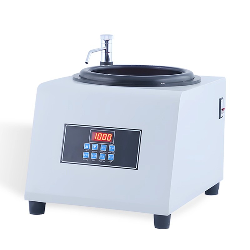 Metallographic Grinding and Polishing Machine, Fully Automatic Metallographic Sample Pre-Grinding Machine, Double-Disc Stepless Speed Grinding Test Metallographic Polishing Machine