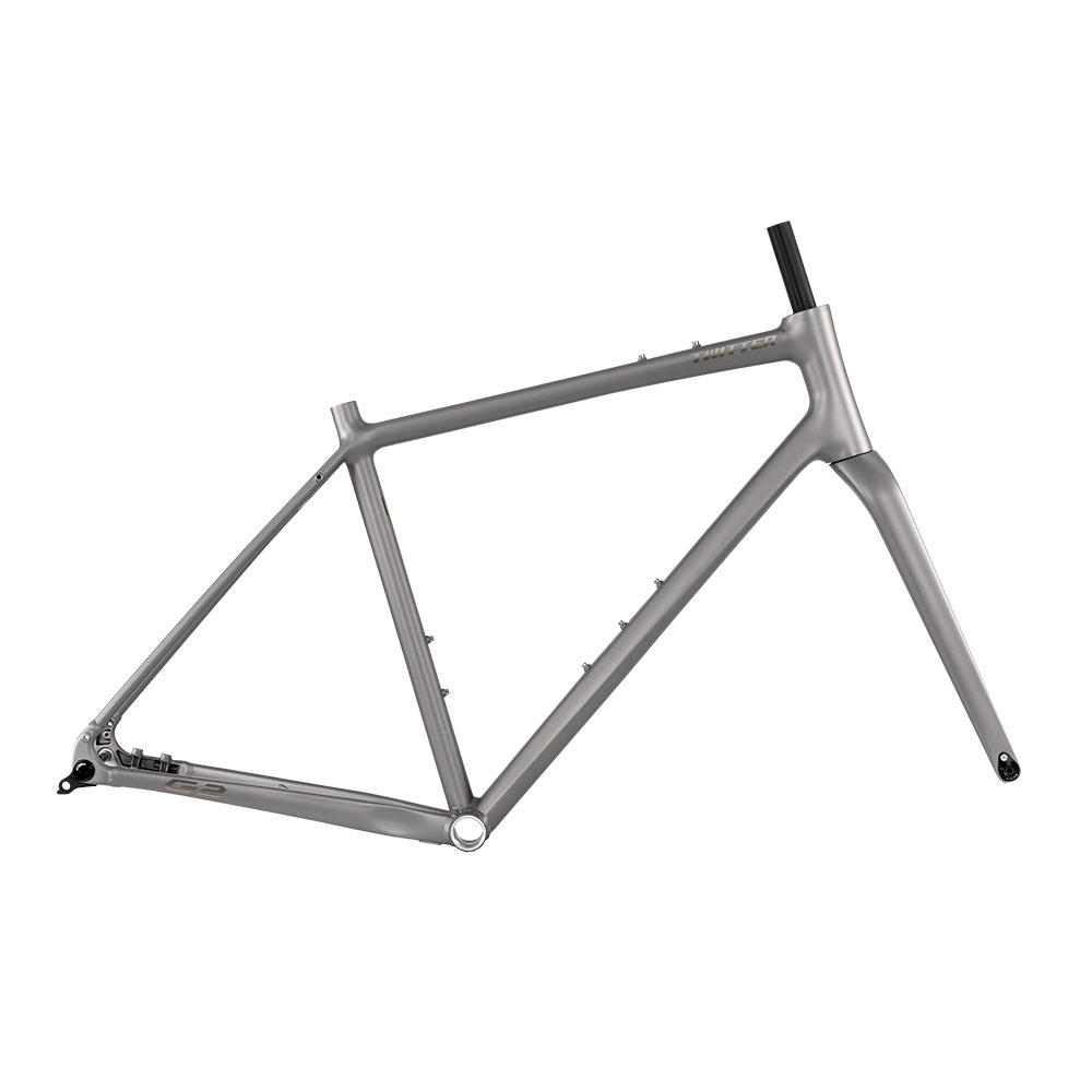 Gravel-G2 Melon Bike Aluminum Alloy Road Bike Frame with Carbon Fiber Fork Gravel Off-Road Bike