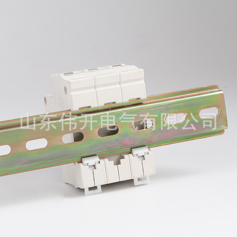 Manufacturer Wholesale C45 Guide Rail 35mm Standard Rail Dz47 Circuit Breaker Leakage Rail Galvanized Guide Rail