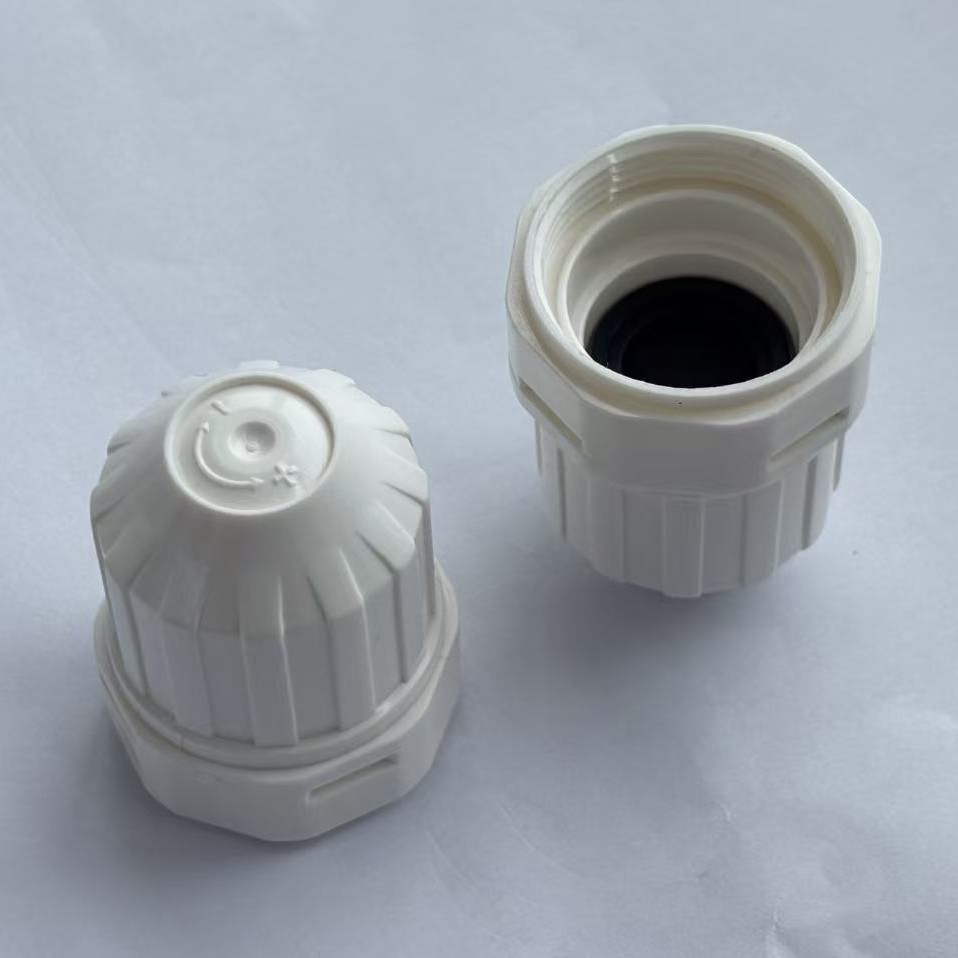 Water Distributor Adjustment Cap M30X1.5 Thermostatic Water Distributor Adjustment Cap Trv White Plastic Decorative Cover in Stock