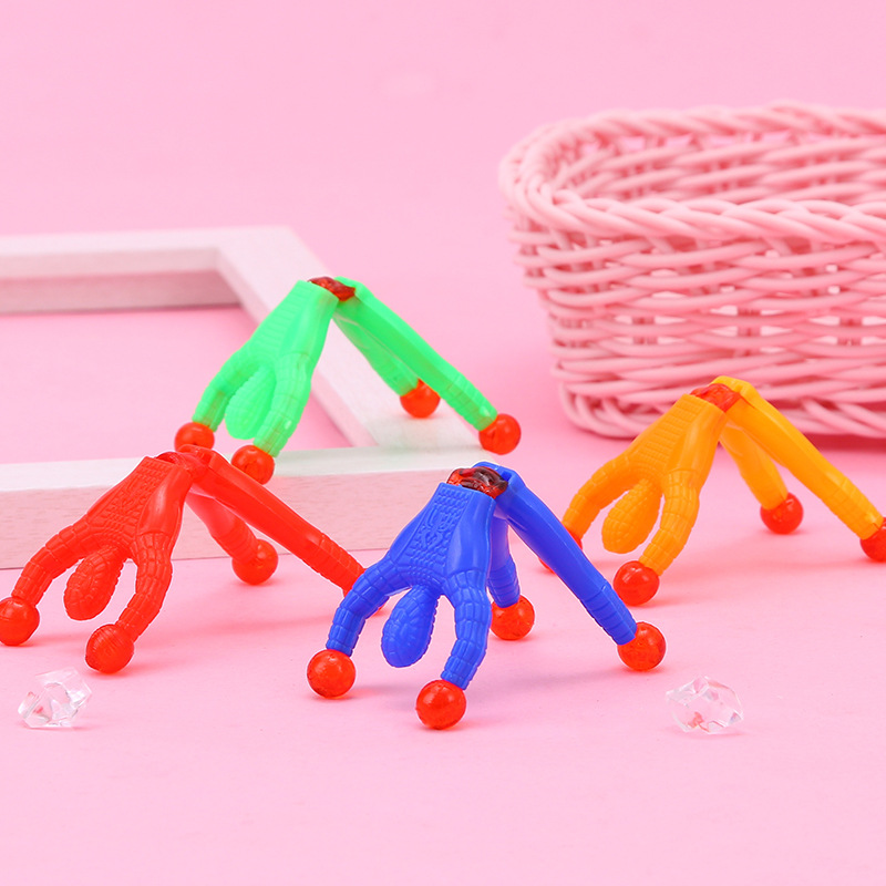 Children's New and Unique Creative Vent Toy Large Wall Climbing Superman 13cm Wall Climbing Spider Man Sticky Wall Climbing Toy