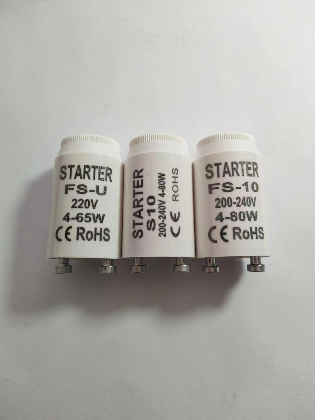 Factory supply starter T8LED insurance starter fluorescent lamp 220V starter