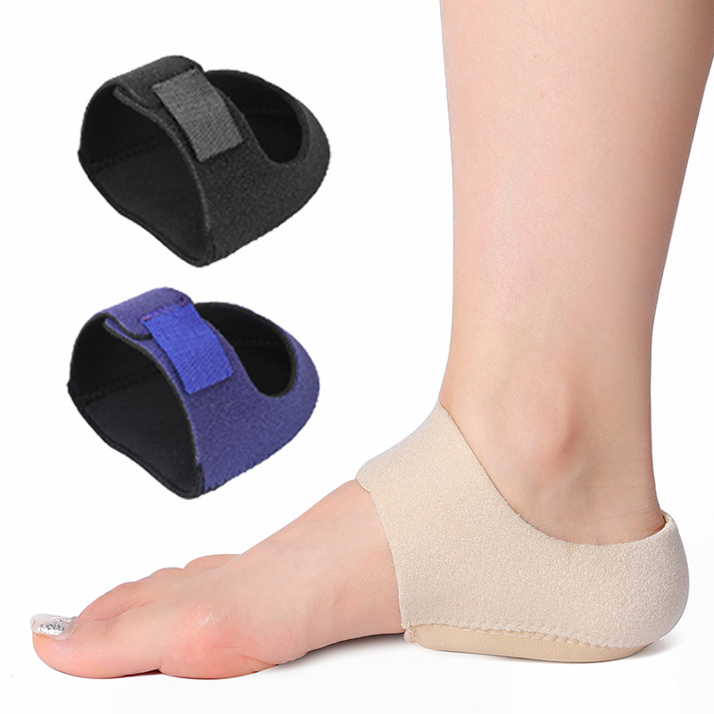 Силиконовые покрытия для пятки, амортизирующие подушки, защитные носки с липучкой