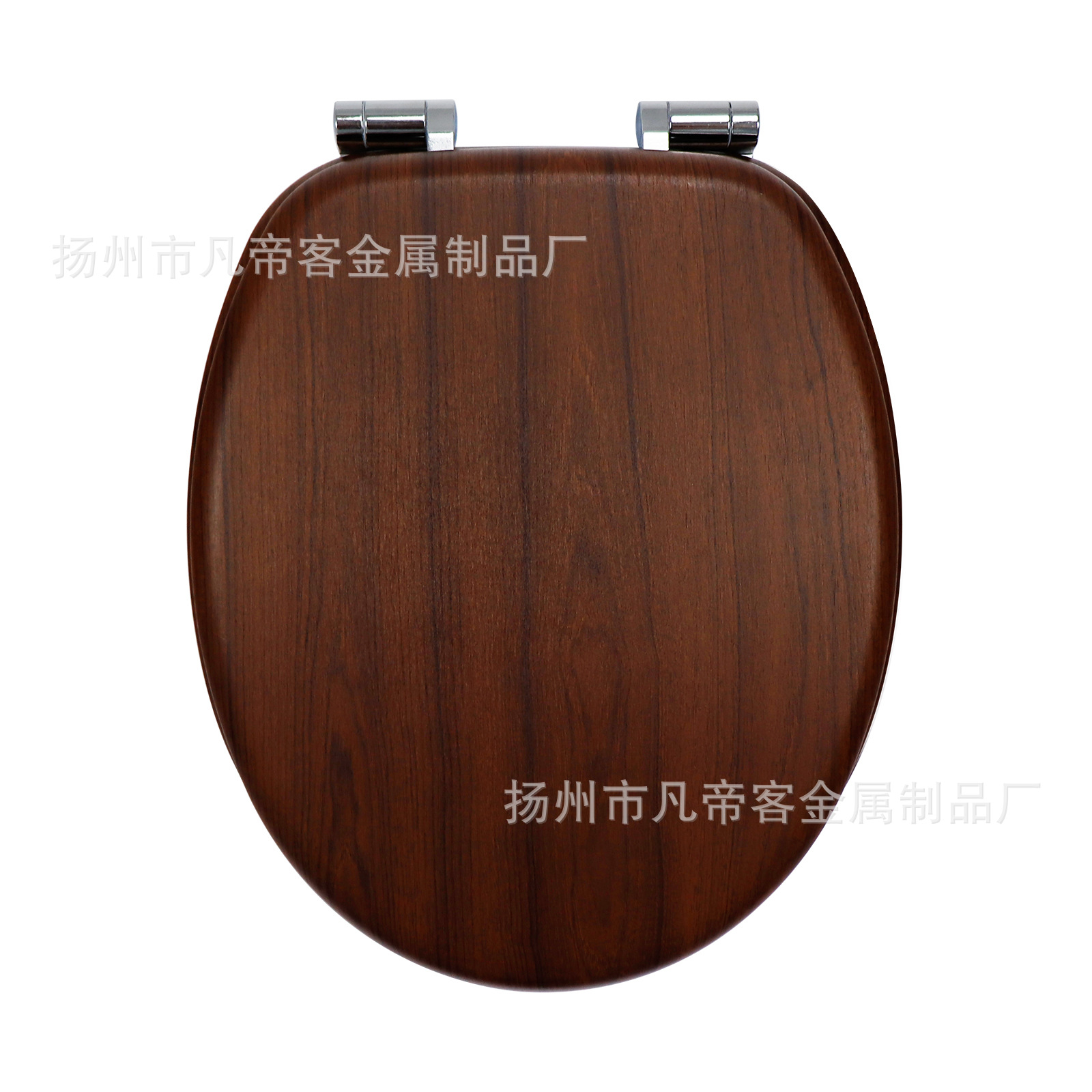 Factory direct density board wood MDF toilet lid pvc veneer wood grain pattern with slow drop