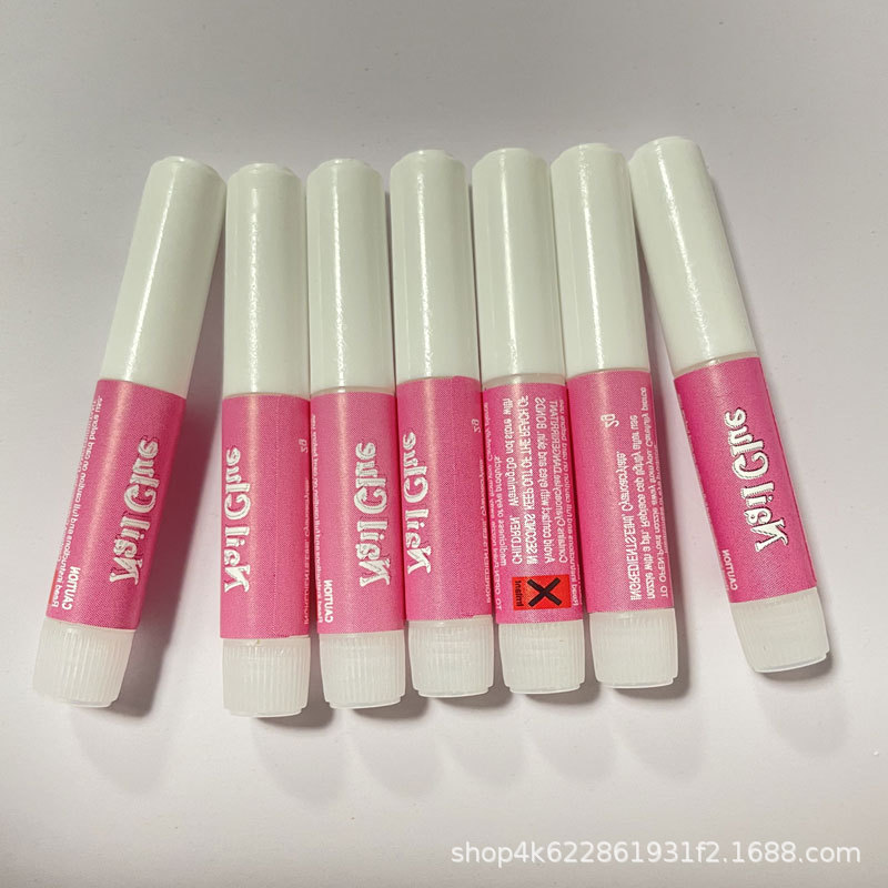 Wearable Manicure Glue, Long-Lasting and Strong Patch Glue, Nail Patch Adhesive, Mini Quick-Drying DIY Small Glue Wholesale