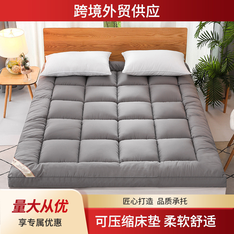 Трехмерный матрас из перьевого велюра, утолщенный матрас для общежития, мягкая подушка, односпальный и двуспальный матрас из овечьего велюра