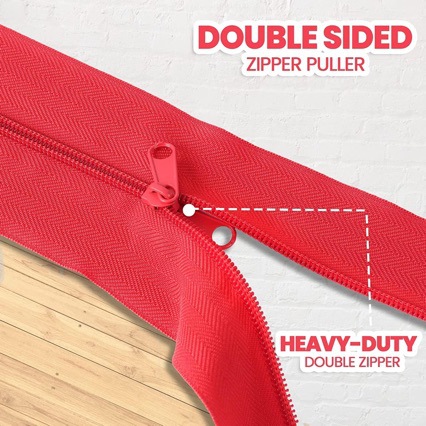Adhesive zipper
