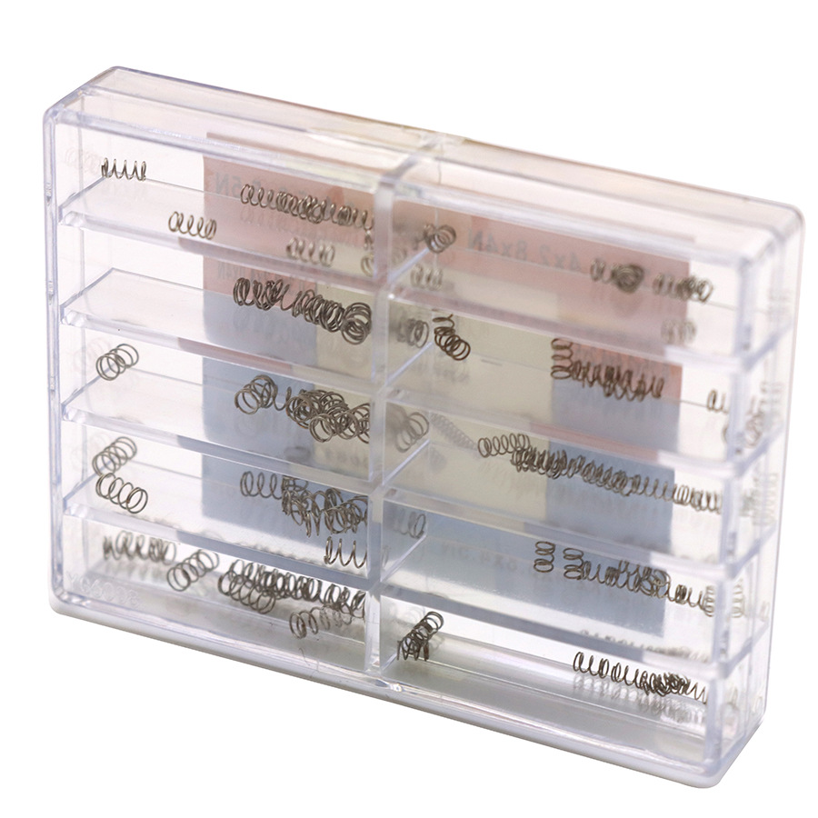 Watch Accessories Repair Tools Boxed Watch Buckle Head Button Spring Multi-size Crown 8061