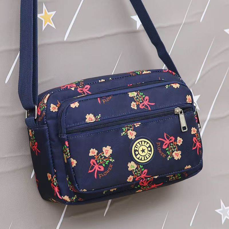 Cross-Border Wholesale Middle-Aged and Elderly Bags for Women Oxford Cloth Urban Simple Crossbody Bag Casual Street Stall Cashier Shoulder Bag