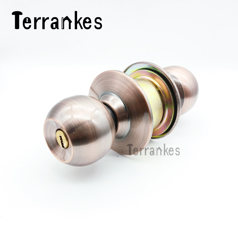 Manufacturer Produces Door Lock 587Ss Stainless Steel Ball Lock Copper Lock Core 5871 Ball Lock Red Bronze Matte Black