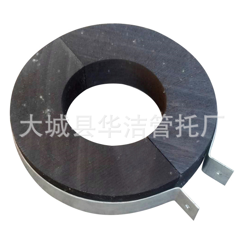 Round Drag Code Square Wooden Pipe Support Cold Insulation Pad Air Conditioning Hot and Cold System Water Pipe Pipe Wooden Support
