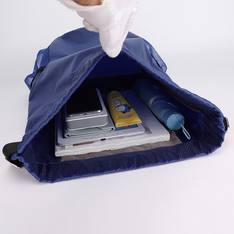 Sports Tourism Travel Outdoor Fitness Unisex Multifunctional Casual Drawstring Backpack