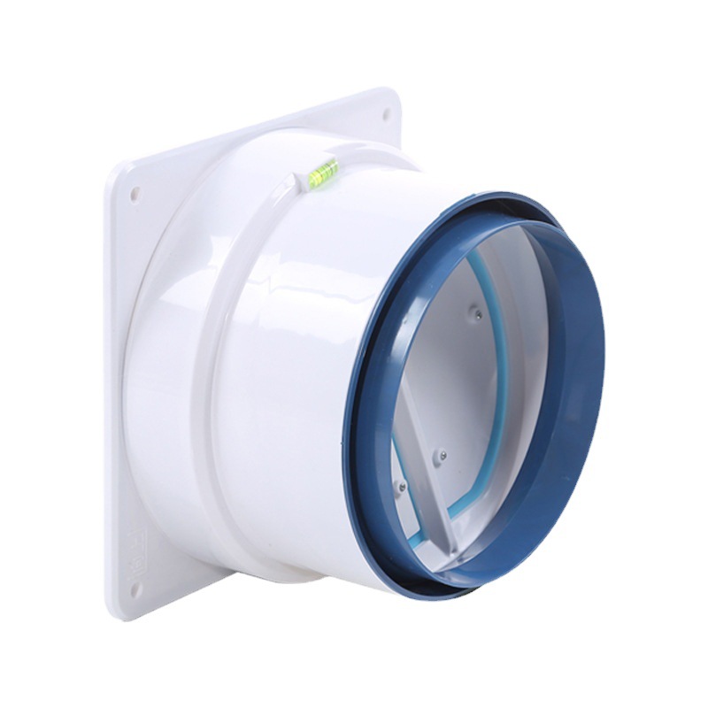 Factory delivery kitchen flue check valve bathroom check valve ABS range hood household one-way exhaust valve