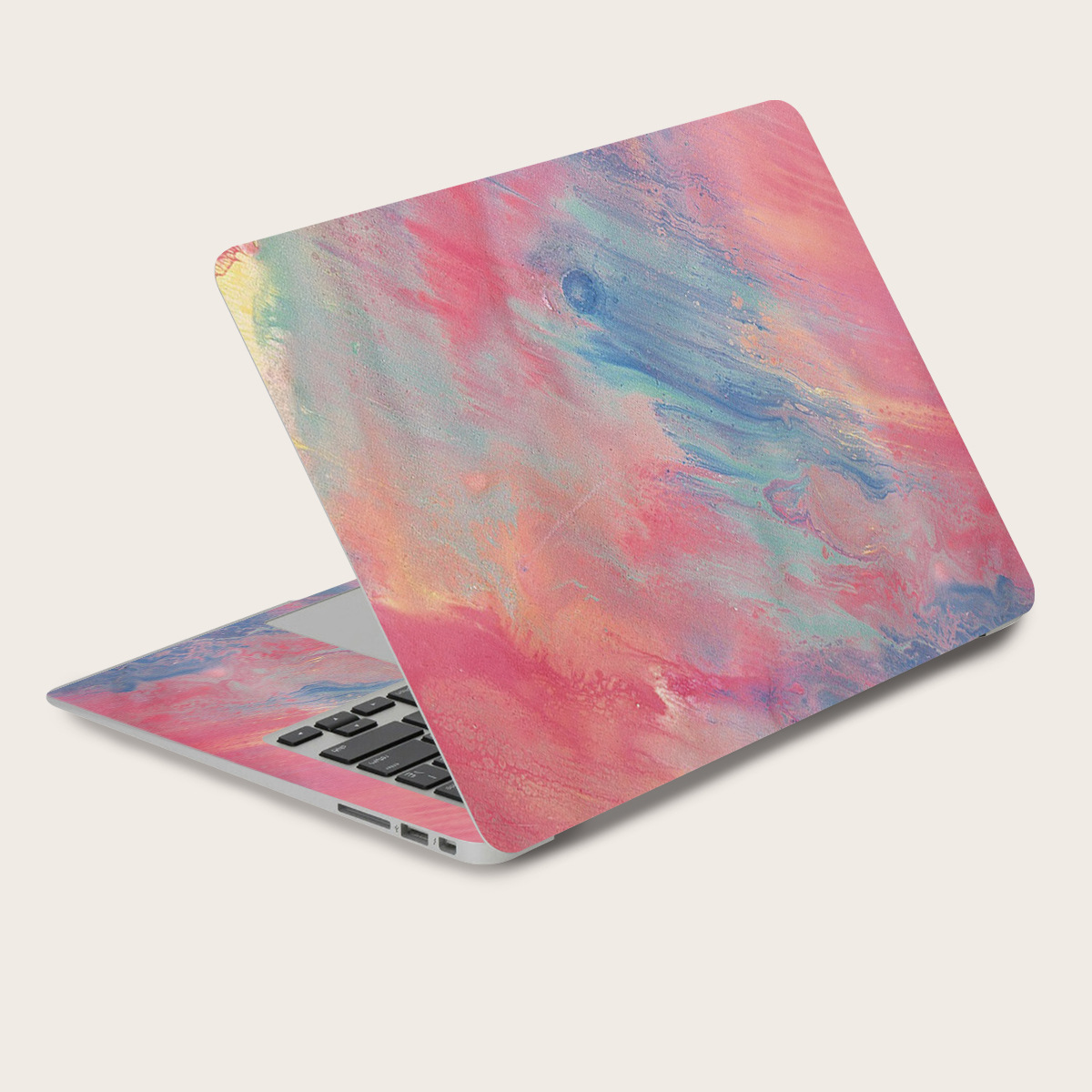 Популярная наклейка для MacBook, защитная пленка для ноутбука без следов клея