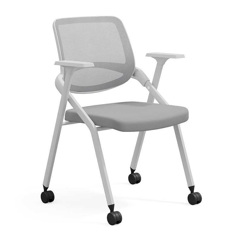 Folding Training Chair with Table Board Conference Chair with Writing Board News Chair School Conference Room Folding Chair Training Chair
