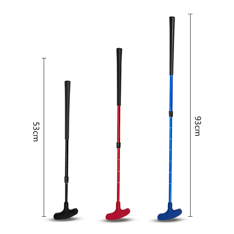 Cross-border Golf Junior Putter Retractable Adjustable Club Adult Child Double-sided Golf Putter