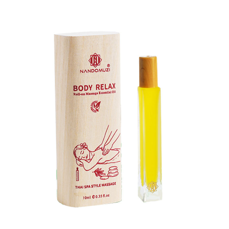 [General Trade] Thailand NANDOMUZI Gua Sha Essential Oil Stick Ball Soothes Shoulder, Neck, Waist, Back and Mouth genuine goods