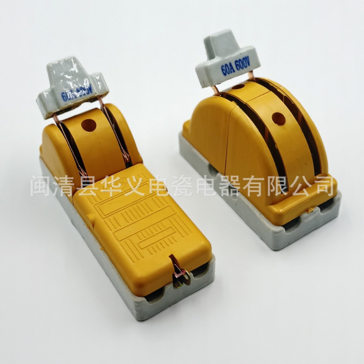 Рубильник 2P3P, керамический переключатель с одним и двумя головками