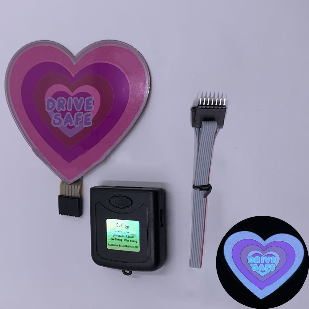 2025 Factory Produces Car-Mounted Woled Luminous Car Stickers El Luminous Car Stickers Led Car Stickers Woled