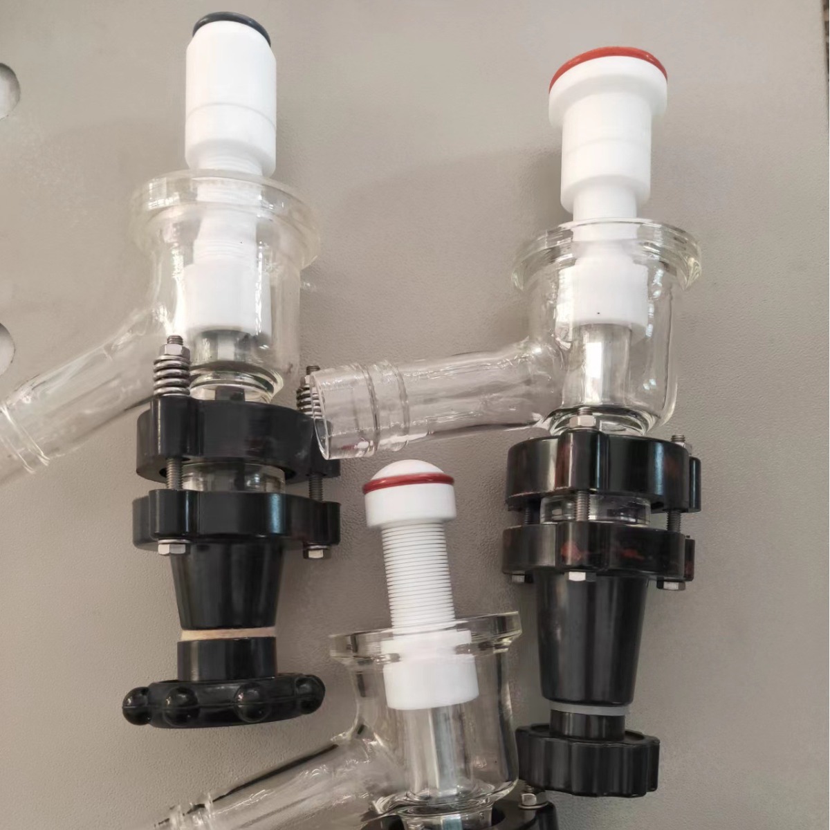 Manufacturer Wholesale Multi-Specification Laboratory Special Glass Pipe Valve Transparent Explosion-Proof Glass Instrument