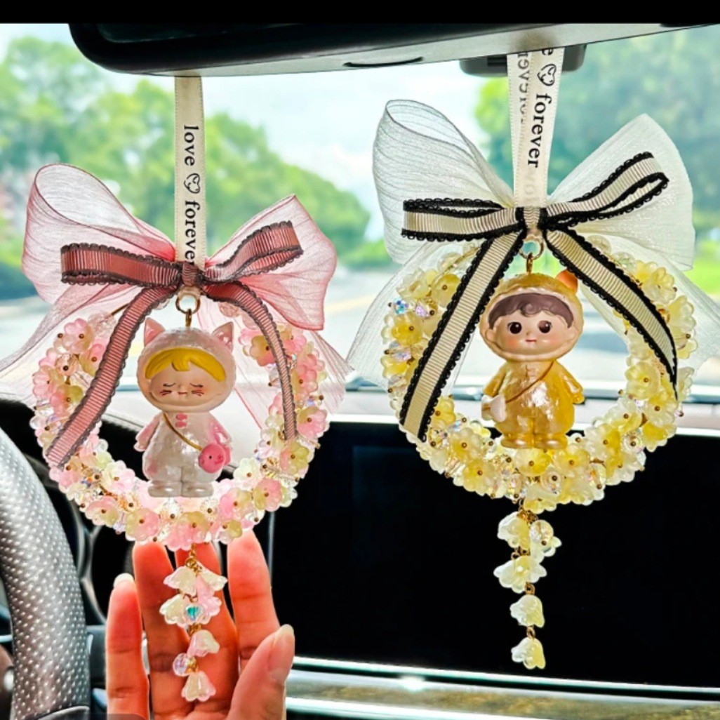 bell flower orchid flower bud colored glaze petals handmade diy pendant tassel material antique hanfu hairpin accessories