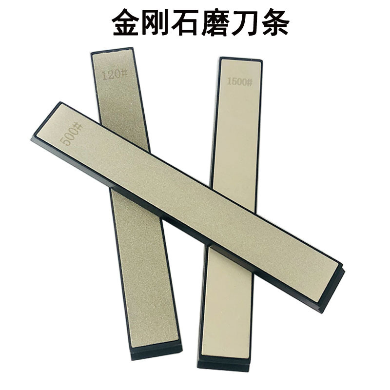 Cross-border Diamond Grinding Stone Fixed Angle Grinding Stone Grinding Strip Electroplated Emery Grinding Strip Kitchen Special Grinding Stone