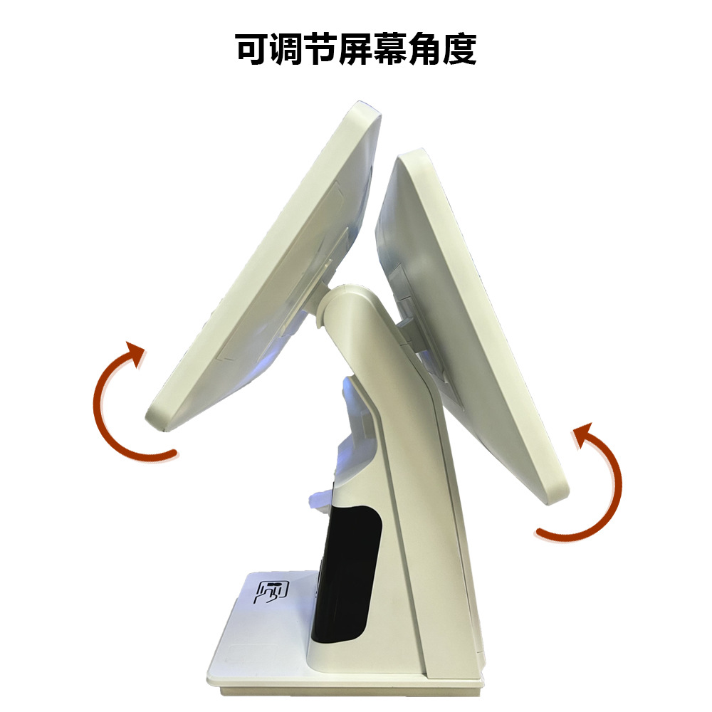 15.6inch Dual-Screen Visitor Machines with Facial Recognition, Id Card Verification, Visitor Registration, Appointment Booking, and Capacitive Touch All-In-One Device