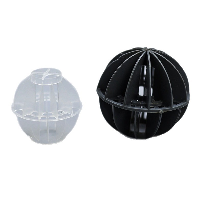 Pp Plastic Multi-Faceted Hollow Balls 50mm for Spray Tower Exhaust Gas Treatment, Multi-Faceted Ball Plastic Ball Skeleton