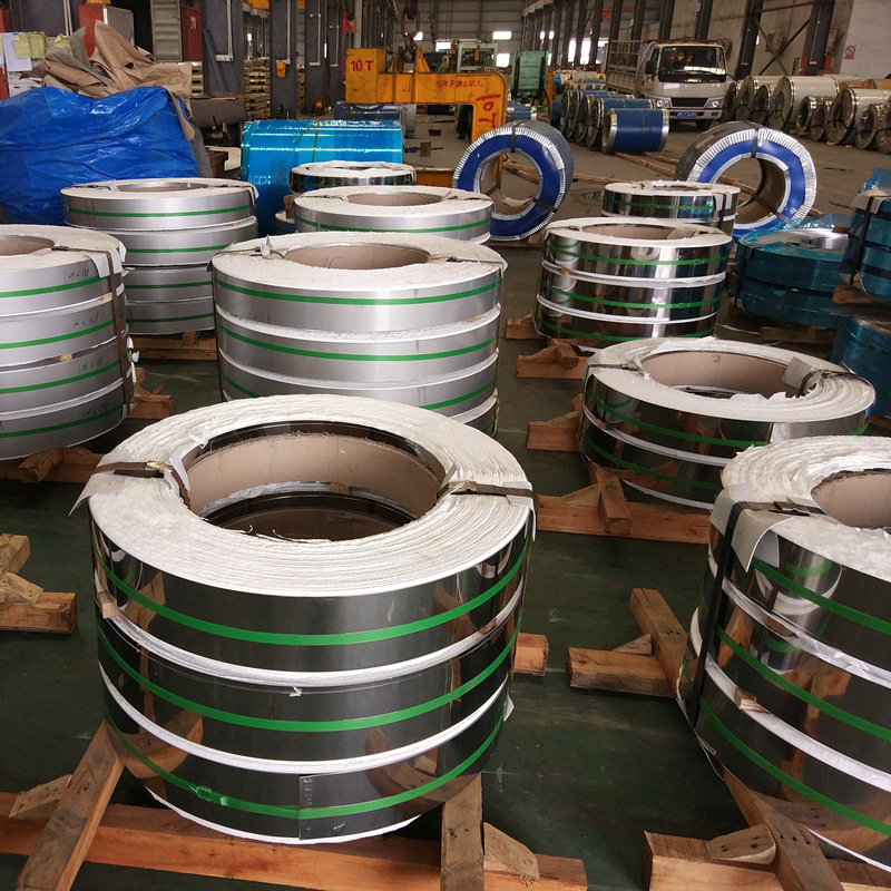 201 304 316 410 420 430 Stainless Steel Tape Cold-Rolled Stretch Dq Full Soft Thin Roll Tape Material