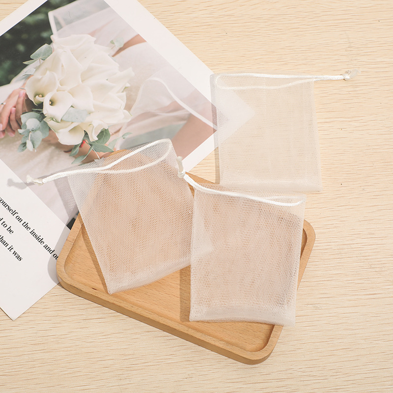 Bubble Net Wholesale Bubble Net Facial Cleanser Net Double Thickened Face Special Soap Bag Handmade Soap Net