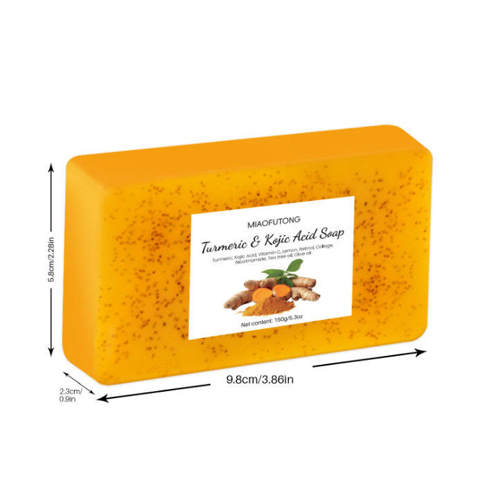 TK turmeric soap lemon soap kojic acid soap ginger handmade cold soap bath soap