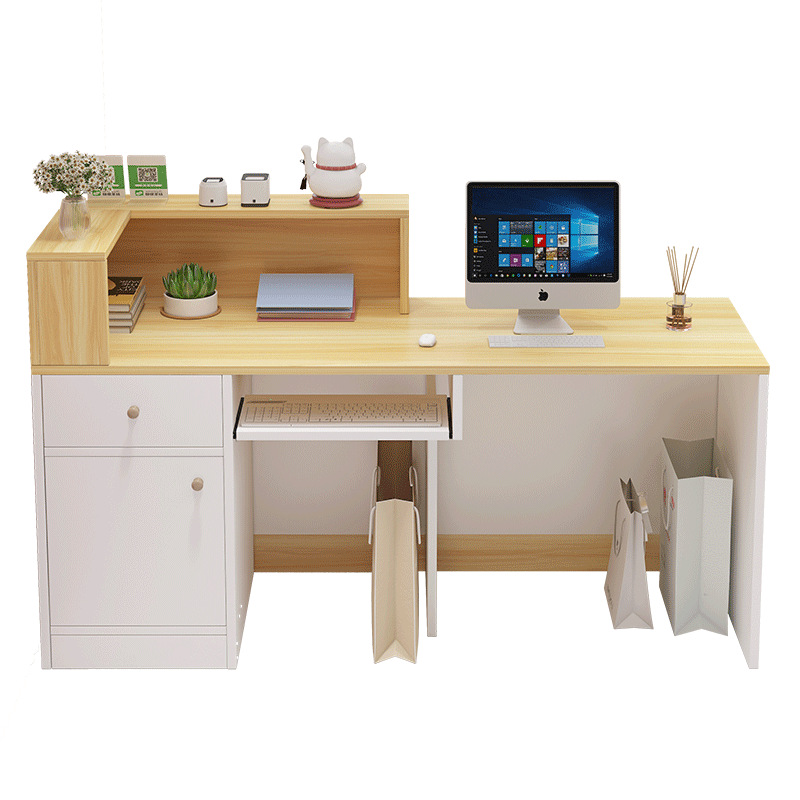 Cashier Company Reception Desk Simple Front Desk Clothing Store Convenience Store Beauty Salon Shop Small Bar