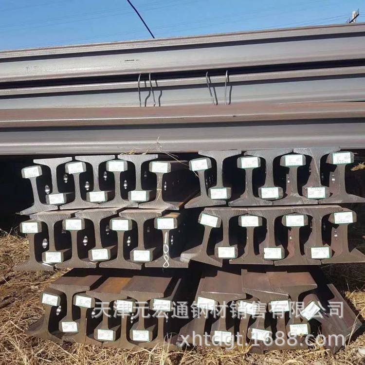 Q235 Rail Hot-Rolled Light Rail 38Kg43Kg Railway Track Rail Steel 100kg Heavy Rail Lifting Rail