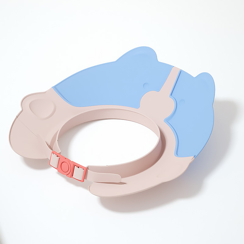 Baby Shampoo Cap Waterproof Ear Protection Soft Rubber Children's Shampoo Artifact Baby Bathing Shower Cap Children's Water Retaining Shampoo Cap