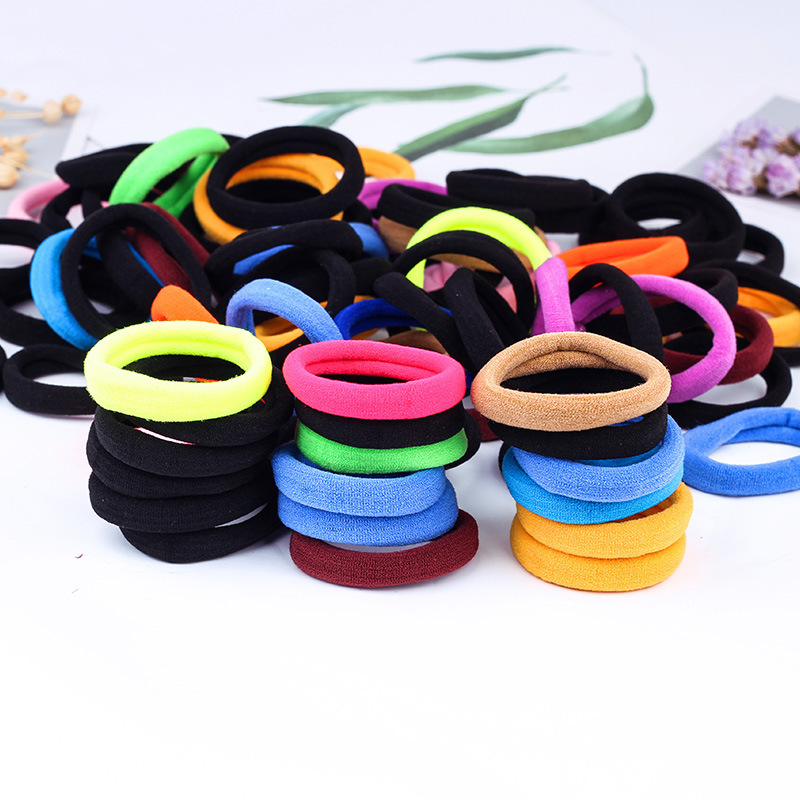 Children's Colorful Hair Rope Is Highly Elastic, Does Not Damage Hair and Is Durable