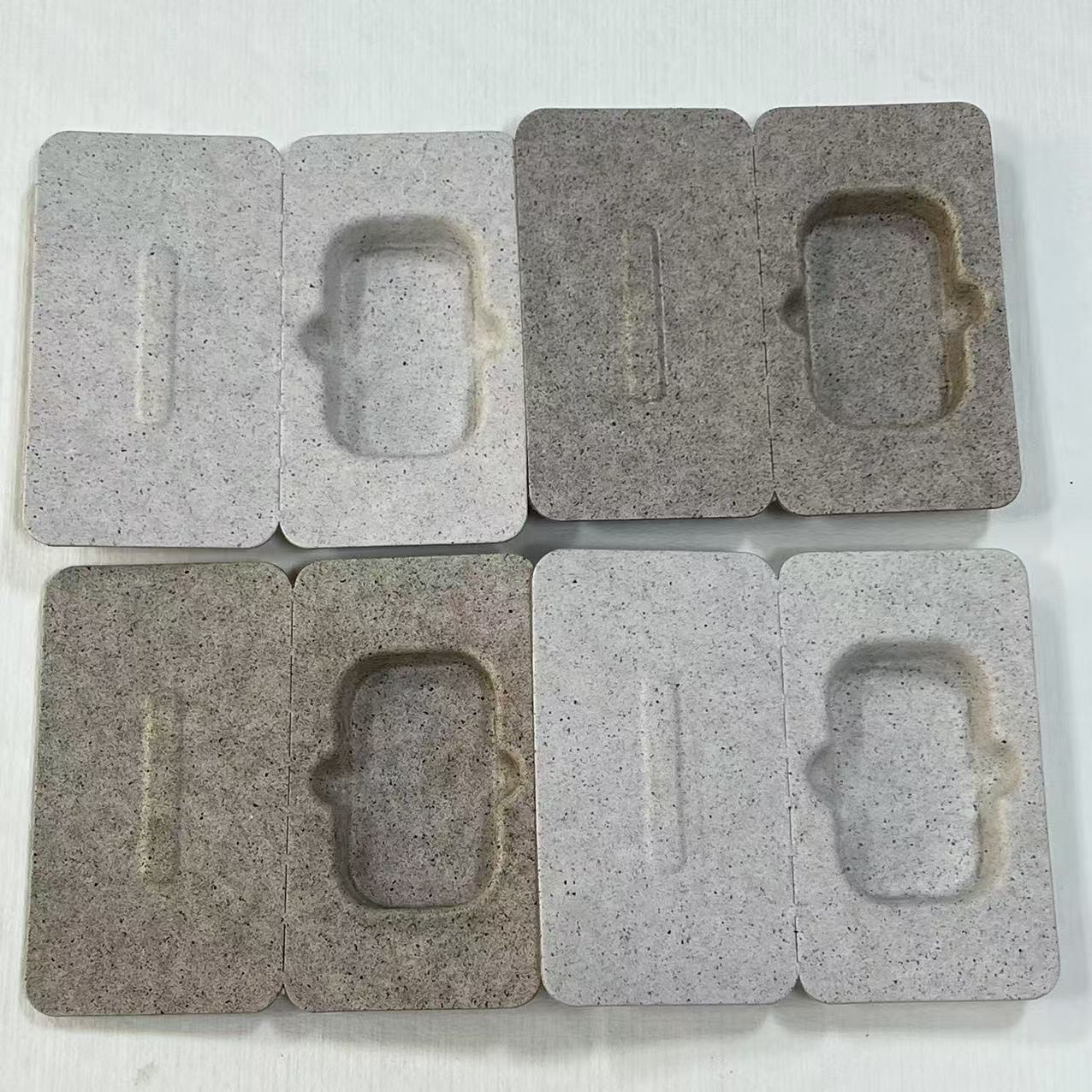 Paper Pulp Molding, Coffee Grounds, Biodegradable and Environmentally Friendly Universal Paper Inner Tray