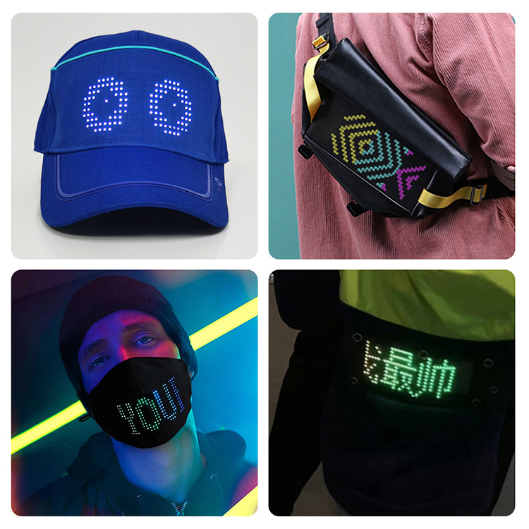 led flexible display led pixel audio display waterproof led advertising display HD LED full color