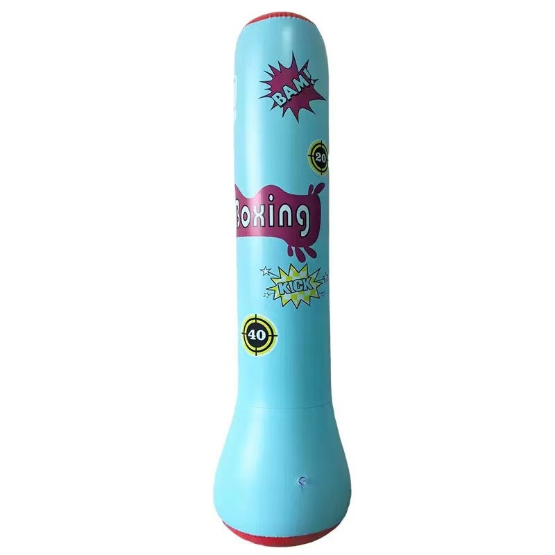 Sandbag Tumbler Decompression Sandbag Home Boxing Training Equipment Kidsren's Fitness Inflatable Taekwondo Boxing Vertical