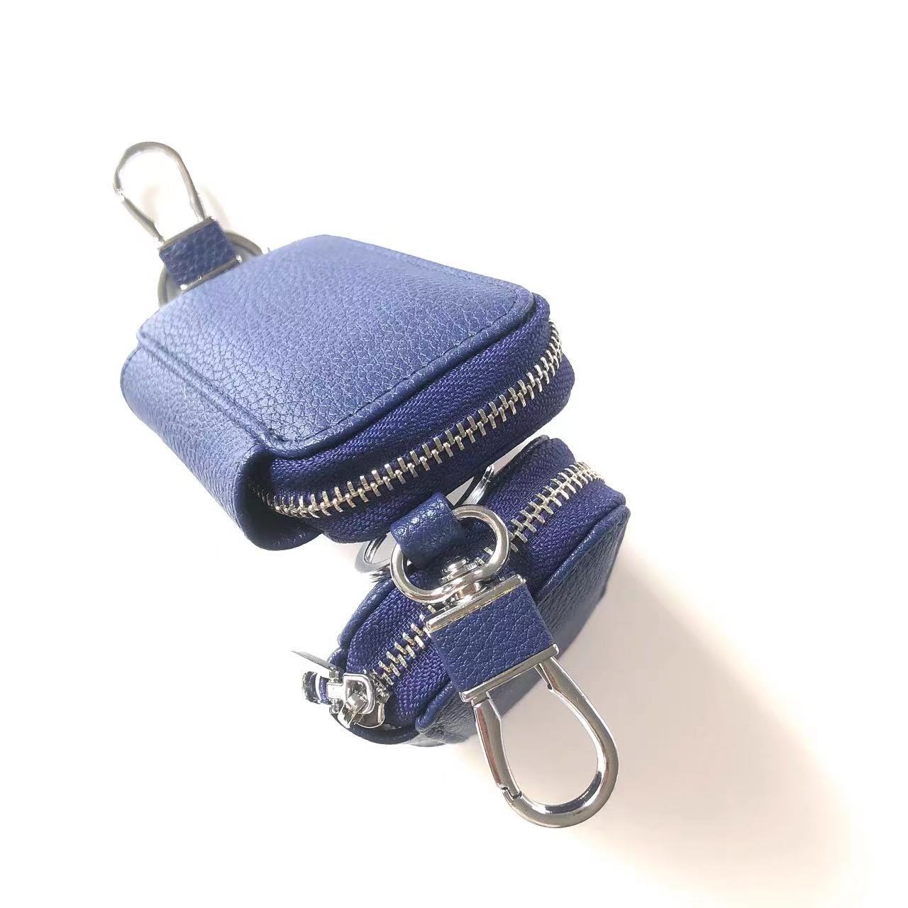 Customized New Style Genuine Leather Fashionable Men's Key Bag Household Simple Mini Women's Car Key Bag Universal