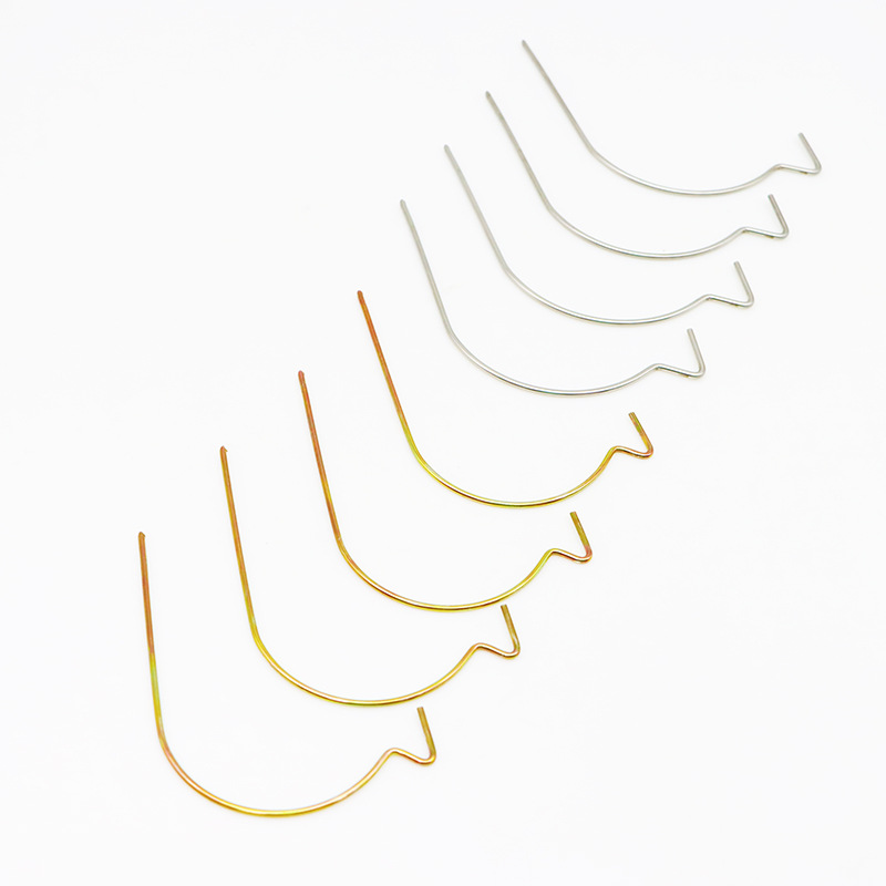 Factory wholesale metal stainless steel hook perforated wall hook household clothing hook plaster wall hook hook hook